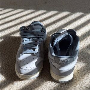 Nike Light Gray Athletic Shoes